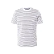 BLEND Majica BHKADEK nočno modra/bela