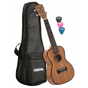 Cascha HH 2035 Premium Mahogany Concert ukulele Set