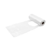 Vreča (HDPE) v roli prozorna 22+11 x 45 cm `5kg` [200 kom]