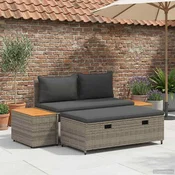 Zunanja garnitura za sedenje 4 -Seater 4 kos 55 x 30 x 39 cm