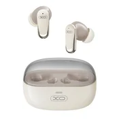 XO G42 Bluetooth slušalice, STEREO v6.0, mikrofon + futrola za punjenje, BEŽ