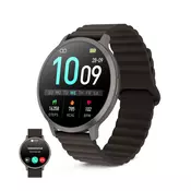 KSIX, smartwatch Core3 Max, 1.73 AMOLED, 7 dana bat., IP68, crni