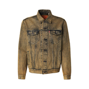LEVIS  Prehodna jakna THE TRUCKER sepija/črna