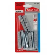 shumee 12x60mm ekspanzijski vložki s šesterokotnim vijakom 5 kosov