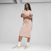 Womens Puma HER Dress, Pink, Size L, Women