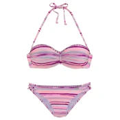 VENICE BEACH Športne bikini svetlo roza