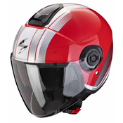 Scorpion EXO-CITY II VEL Red/White M Kaciga