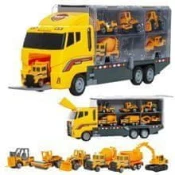 Kruzzel Komplet tovornjakov TIR s 6 avtomobili