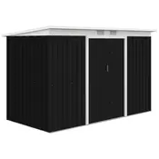 Homestar Vrtna uta 280x130x172 cm temno siva