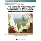 The Lieder Anthology Complete Package - High Voice: Book/Pronunciation Guide/Accompaniment Online Audio