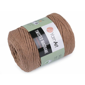 Pletena preja Twisted Macrame 500 g - (788) rjavkasto bež