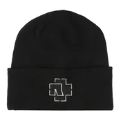 Kapa Rammstein Silver Logo - Black - 300039