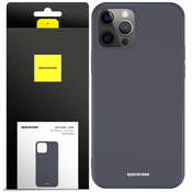 Spacecase SILIKONSKI OVITEK SPACECASE ZA IPHONE 13 PRO MAX ČRNA ZAŠČITA, (21963427)