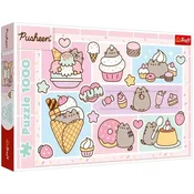 Sladka Pusheen 1000-delna sestavljanka - Trefl