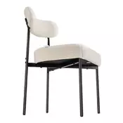 VEVOR Set jedilnih stolov HC2025 545x50x795 cm bela