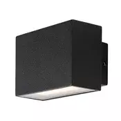 RABALUX Mataro Spoljna zidna lampa, LED, IP54, 7W, 430lm, Crna
