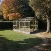 Drveni plastenik CASA L 2.6m x 4m, polykarbonat 4mm