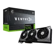 MSI VENTUS 3X OC GeForce RTX 5090 32GB GDDR7 DLSS4