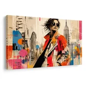 Slika mestna moda v New Yorku - 60x40