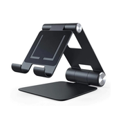 Satechi R1 aluminijski podesivi stalak za mobilni telefon i tablet, crni (ST-R1K)