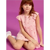 Sinsay - Babydoll haljina - roze