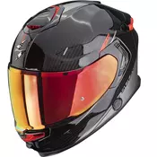 Scorpion EXO-GT SP Air Asphalt full-face motociklisticka kaciga crno-srebrna