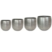 Okrasni lonec Rowen sive barve - 24cm