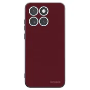 Silikonski črni ovitek za Motorola Edge 70 Fusion - Burgundy red