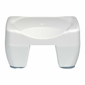 WENKO 73361100-Stolica za kadu SECURA 40x31 cm bela/prozirna
