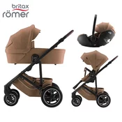 britax römer otroški voziček 3v1 smile™ 5z lux warm caramel + baby-safe™ pro lux warm caramel
