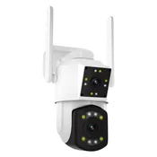 Dupla PTZ lp Kamera sa LED svetlima 20mpx