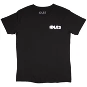Idles Cartoon Flower (Back Print) Black L Majica