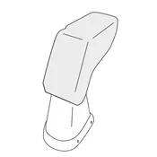 Armrest Opel Corsa C 2000-2006 (adapter only)