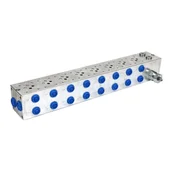 shumee NG6 cetop3 8-predelna plošča (s prelivnim ventilom 50-380 bar) za elektromagnetne ventile DL3 in DS3