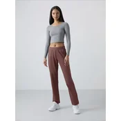 Tommy Life Hlače Jogginghose burgund