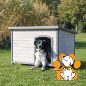 Trixie Classic Dog Kennel Drvena Kucica Za Pse Izradena Od Borovine, 116x82x79cm