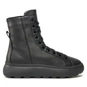Geox Gležnjarji D Spherica Ec4.1 D36TCD 00085 C9999 Črna