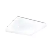 STROPNA SVETILKA 1xLED 17,3W, 330X330, BELA/KRISTALNI UČINEK FRANIA-S 97882