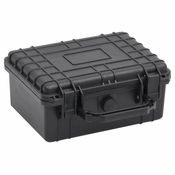 Prijenosni kovceg crni 24 x 19 x 11 cm od PP-a