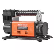 VEVOR Digitalni merilnik tlaka za zračni kompresor komplet za napihovanje pnevmatik 33x15x224 cm prenosni
