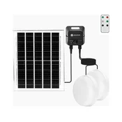 Aigostar - Set od 2 solarna LED plafonska svetla LED/3,7V 12000 mAh IP65 + daljinski upravljac