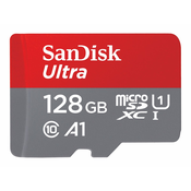 SANDISK Ultra 128GB microSDXC 100MB/s, SDSQUNR-128G-GN6MN