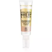 Dermacol Hyaluron lahki tekoči puder s hialuronsko kislino odtenek 03 Sand 25 g