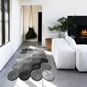 Conceptum Hypnose Dekorativna podna prostirka Wookece292, 80x150cm, Tamnosivi