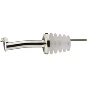 Westmark Izlivnik z zamaškom Gastro 9,3 cm, 2 kosa, nerjavno jeklo/silikon