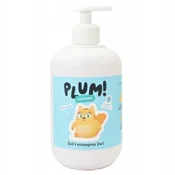 sliva! Czyściochowo 2-v-1 gel za tuširanje in šampon, malina 500 ml