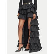 Elisabetta Franchi Maxi krilo GO-230-67E2-V690 Črna Regular Fit