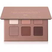 SOSU Cosmetics Matte Eyeshadow Palette paleta senčil za oči odtenek Cool 6x1.3 g