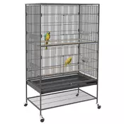 Homestar Kletka za ptice 94x57x153 cm siva