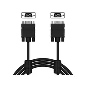 slomart Blow VGA kabel (moški-moški) 15m, z feritnimi obročki